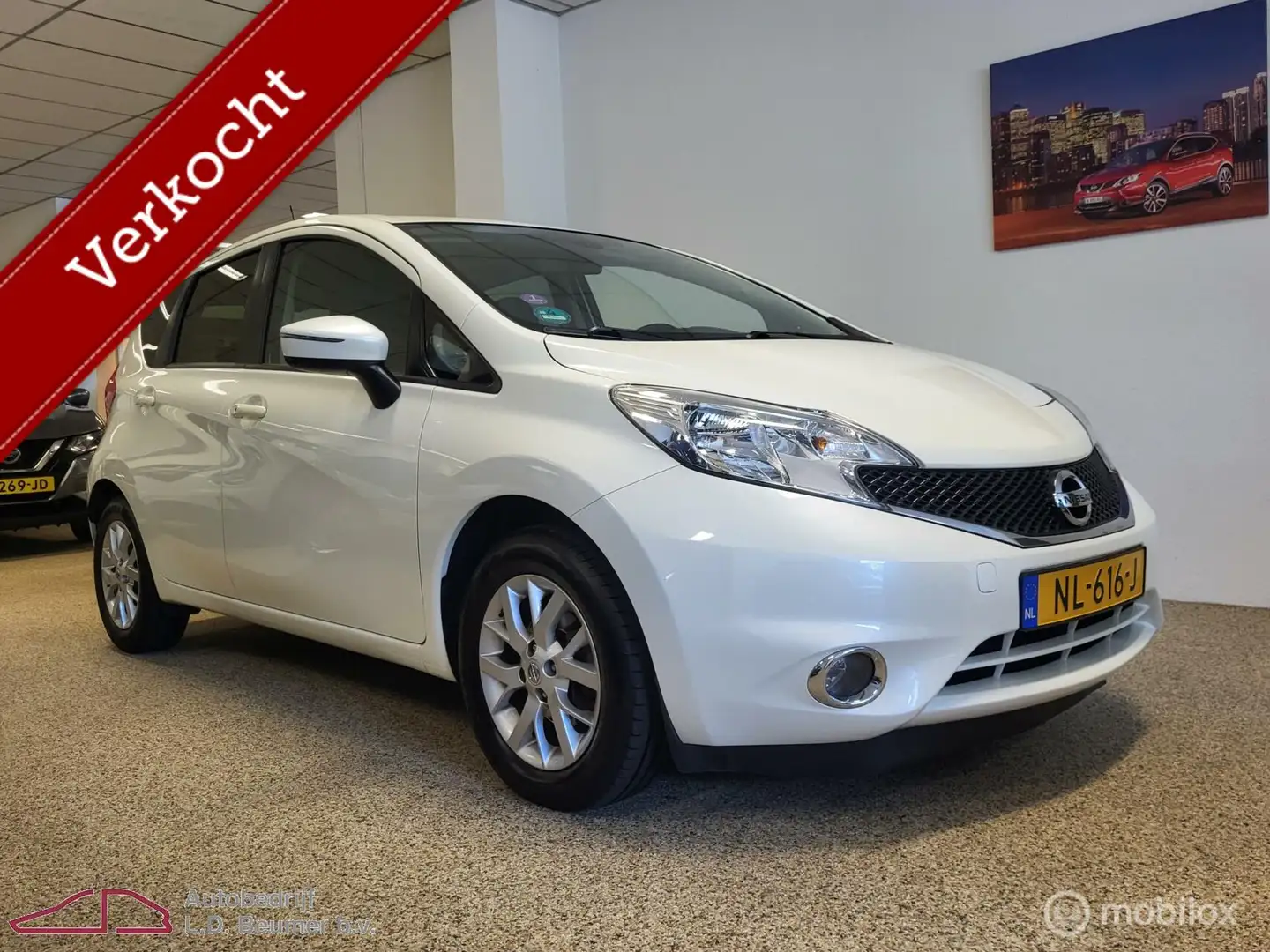 Nissan Note 1.2 Connect Edition *1e eig, NL, RIJKLAARPRIJS!* Wit - 2