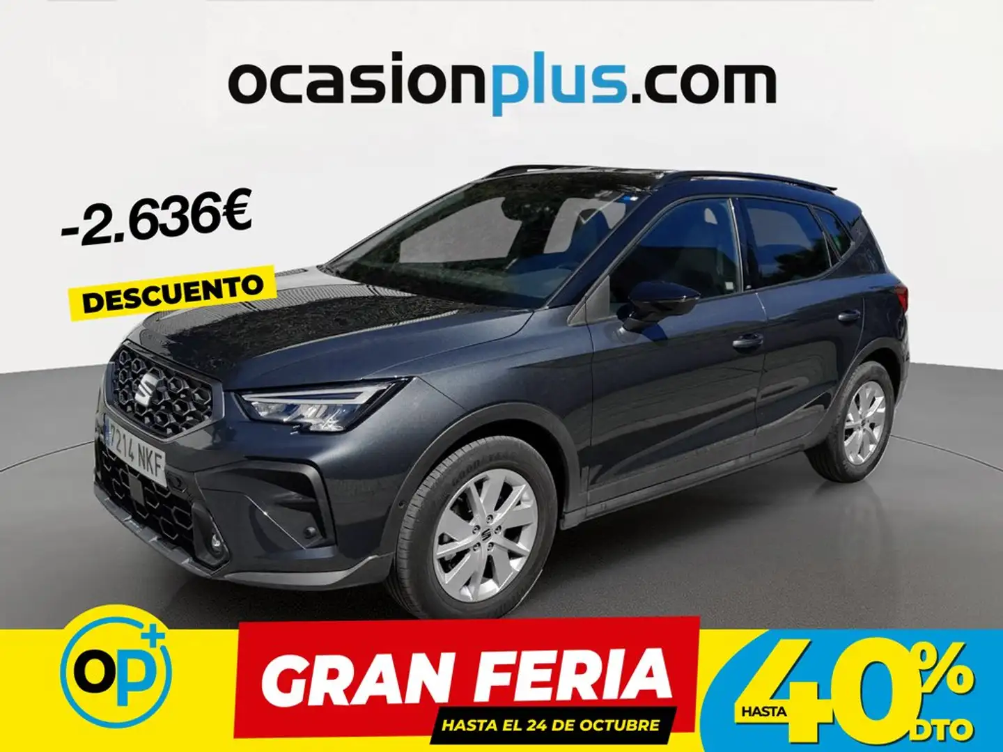 SEAT Arona 1.0 TSI S&S FR115 Gris - 1