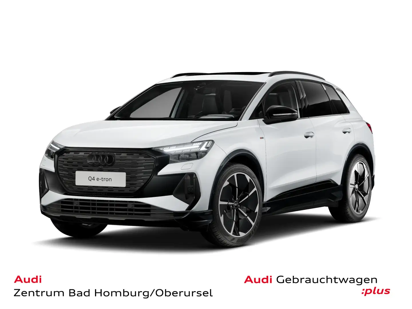 Audi Q4 e-tron 55 quattro S line*Navi*Matrix*Alu*AHK* Weiß - 1