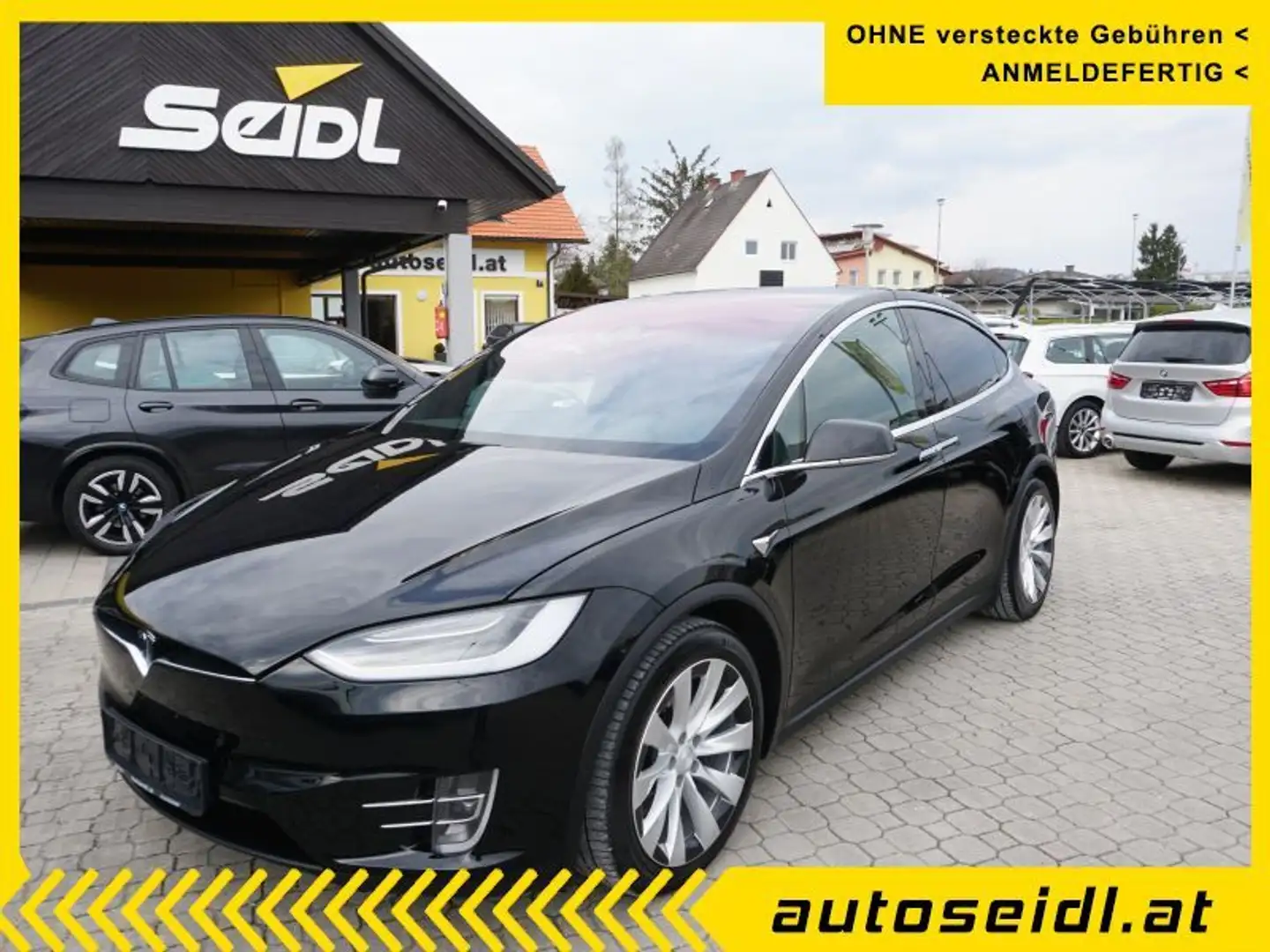 Tesla Model X max. RW 100 KW/h *20"ALU+PANORAMADACH* Negro - 1