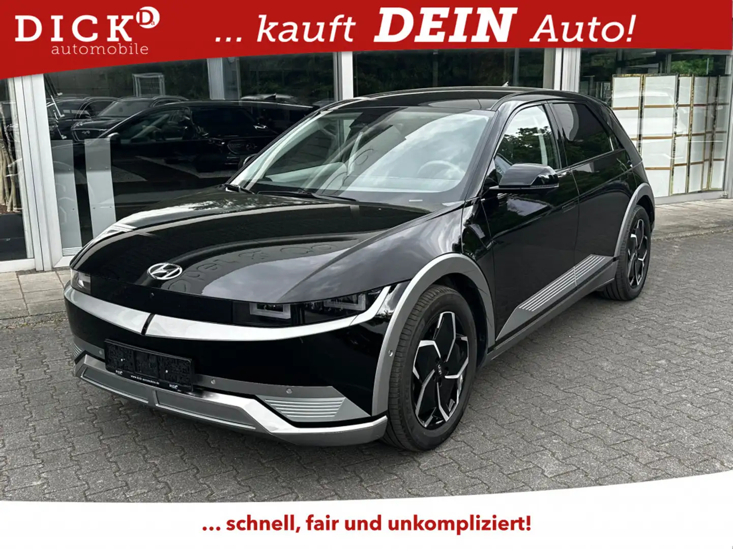 Hyundai IONIQ 5 Techniq WERKSGAR NAVI+LED+SHZ+KAMERA+WP+ Negro - 1