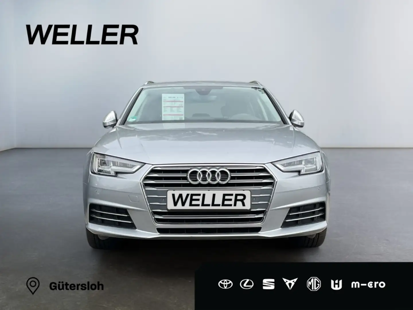 Audi A4 Avant 2.0 TDI S tronic sport *AHK*LED*el Heck* Zilver - 2