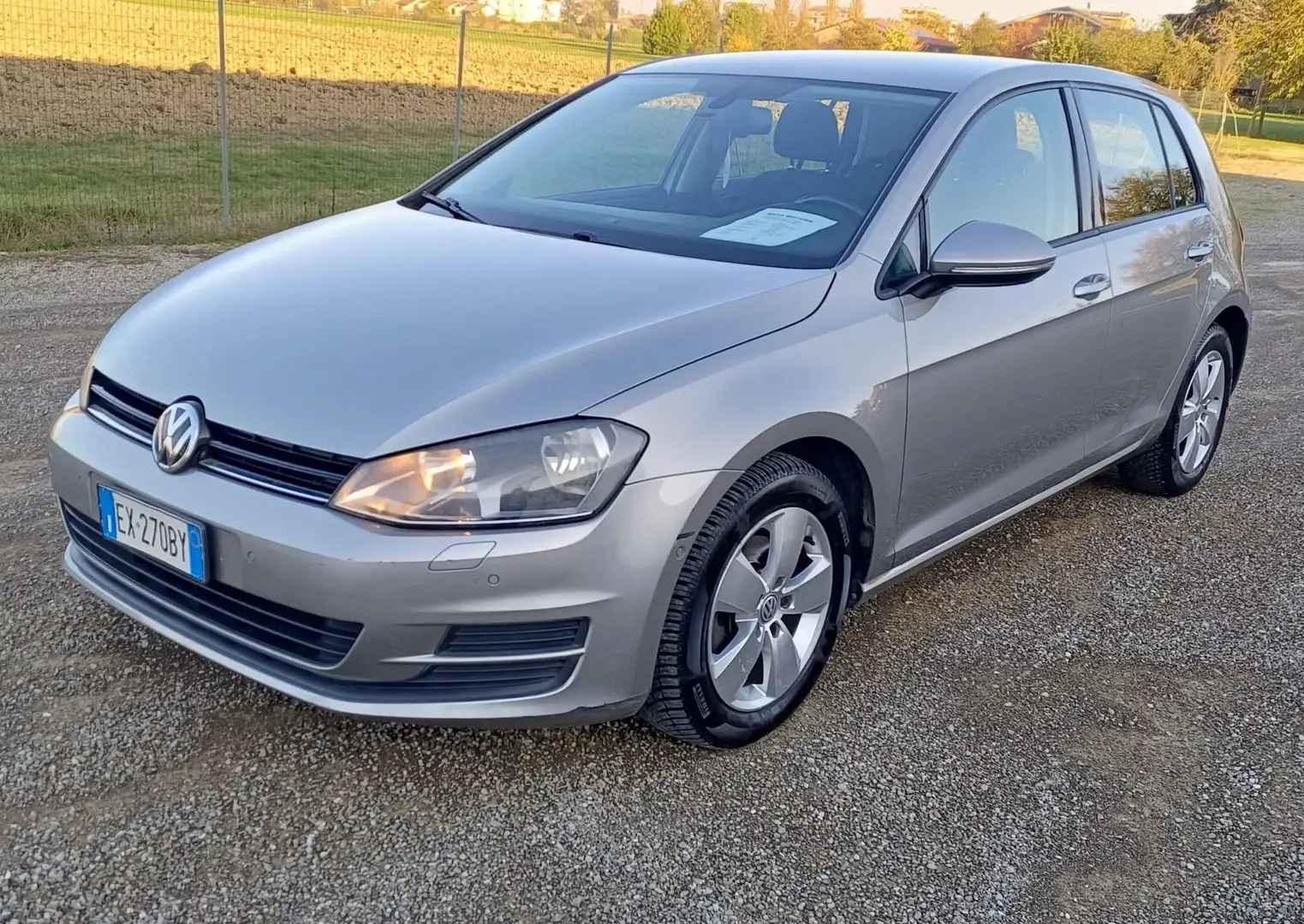 Volkswagen Golf Golf VII 2013 5p 1.6 tdi Trendline Gris - 2