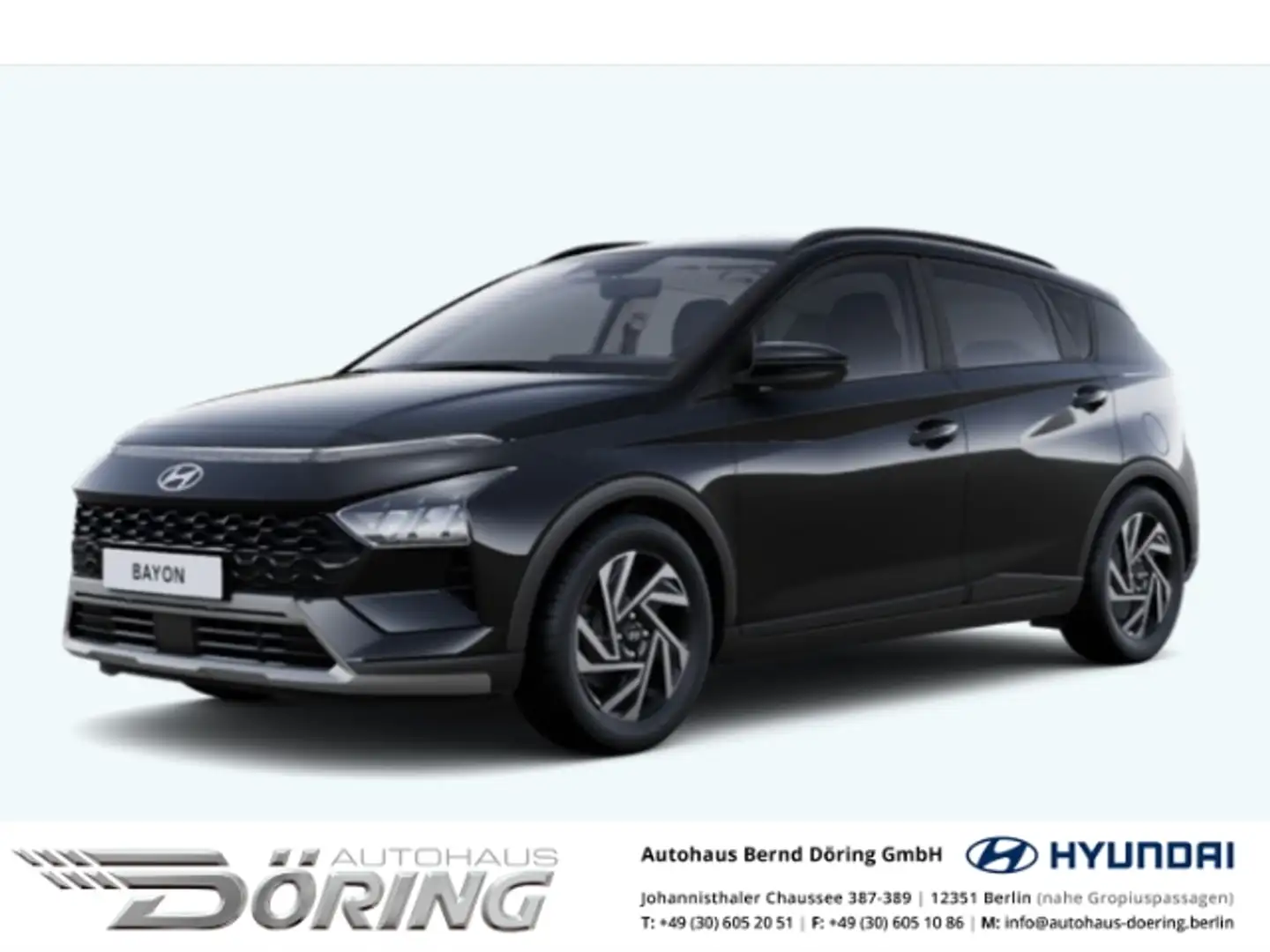Hyundai BAYON FL Trend 1.0 Turbo Automatik 100PS Bose Zwart - 1