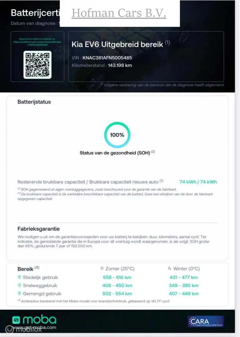 Kia EV6 Plus 77.4 kWh Weiß - 2