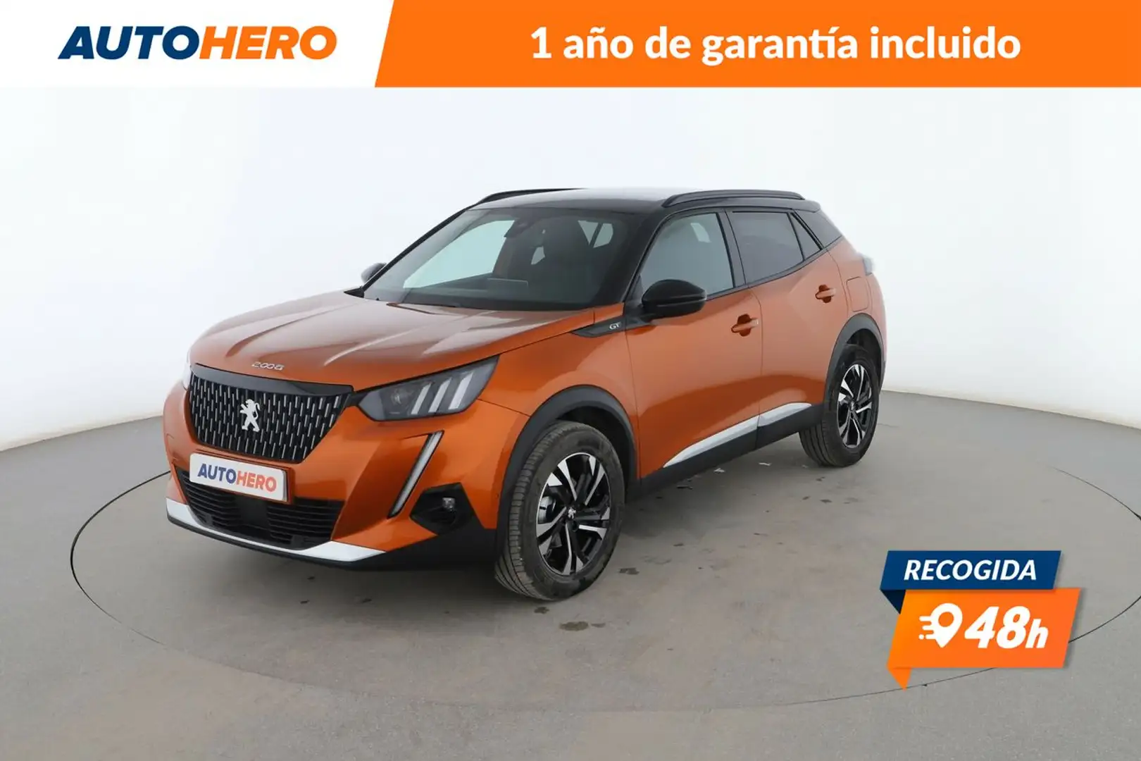 Peugeot 2008 1.2 PureTech S&S GT Line 130 Orange - 1