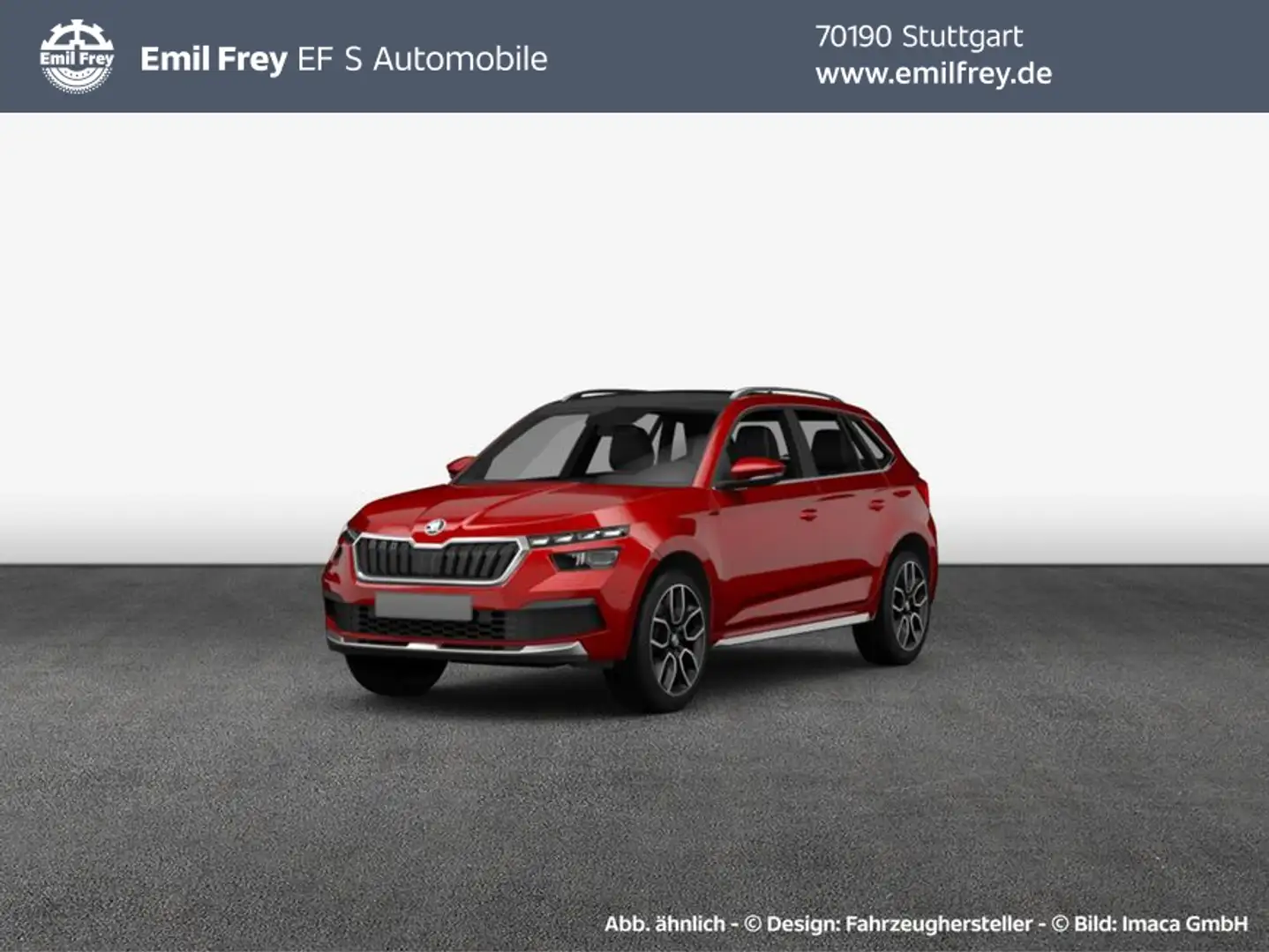 Skoda Kamiq 1.5 TSI DSG Style Navi Rot - 1