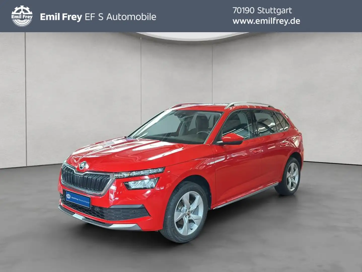 Skoda Kamiq 1.5 TSI DSG Style Navi Rouge - 1