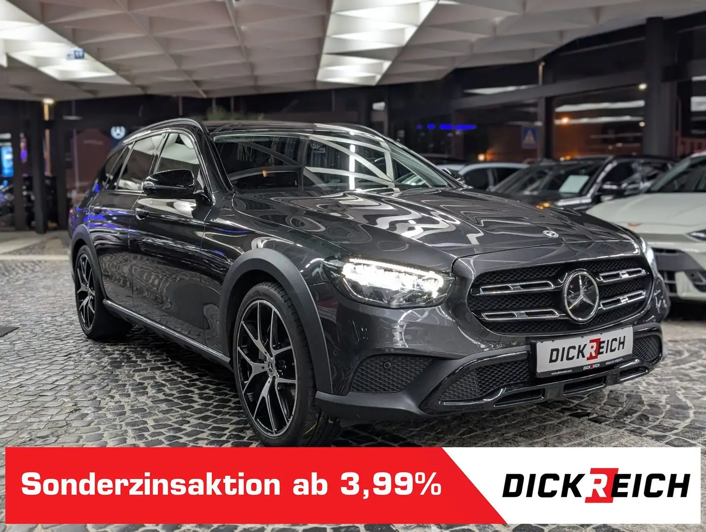 Mercedes-Benz E 220 d T 4M All-Terrain NIGHT AHK MEMO UPE 80T€ Gris - 1