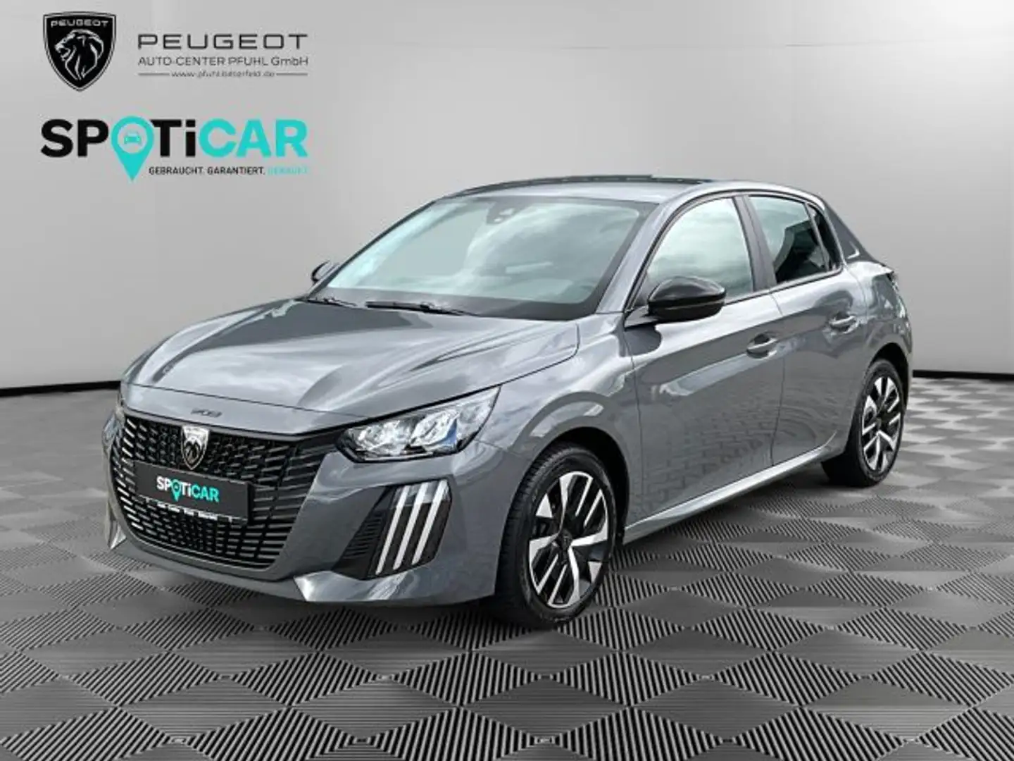Peugeot 208 PureTech 75 Active Gris - 1