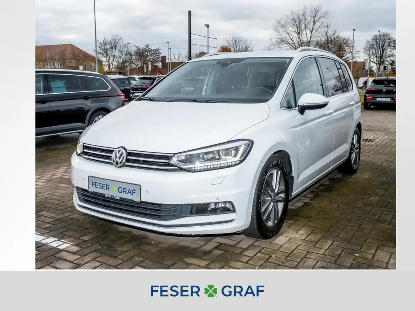 Volkswagen Touran 2.0 TDI DSG HIGHLINE LED/ACC/SHZ/2xPDC Blanco - 1