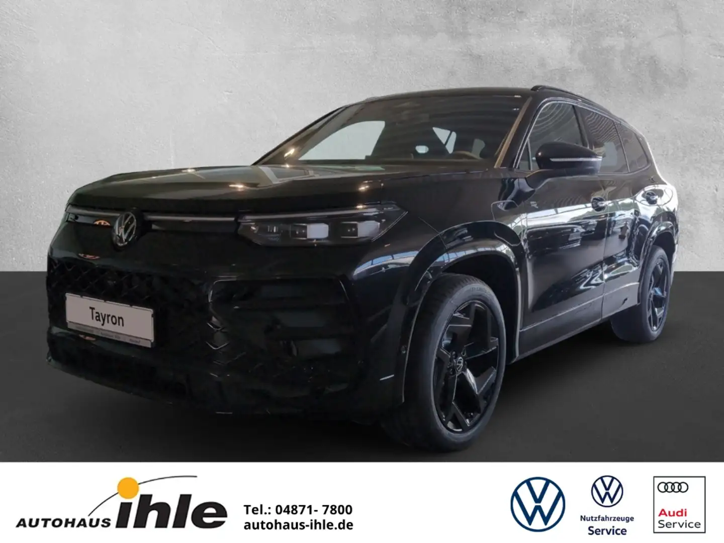 Volkswagen Tayron 1,5 TSI eHybrid DSG R-Line Black Style AHK+MATRIX Чорний - 1