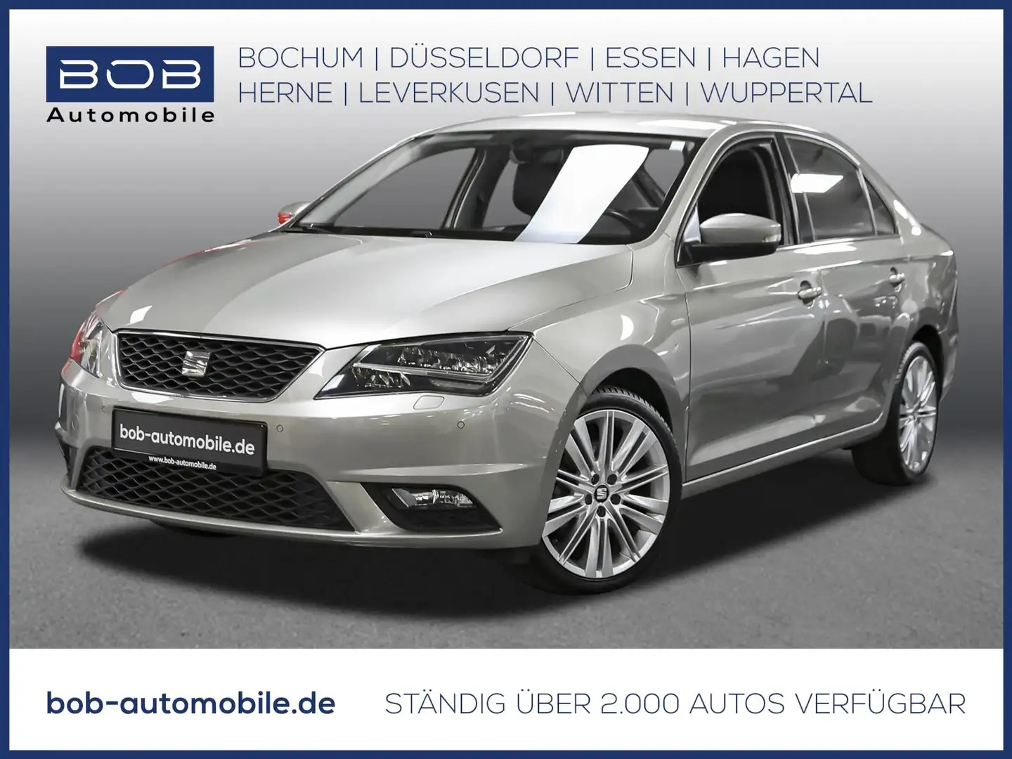 SEAT Toledo 1.4 TSI Xcellence AUTOMATIK NAVI SHZ AHK Beige - 1