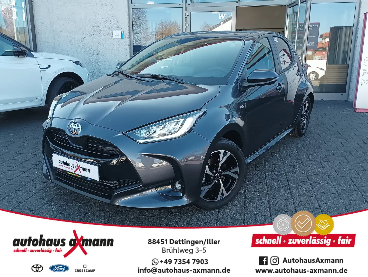 Toyota Yaris Teamplayer * Comfort-Paket * Kamera * Gris - 1