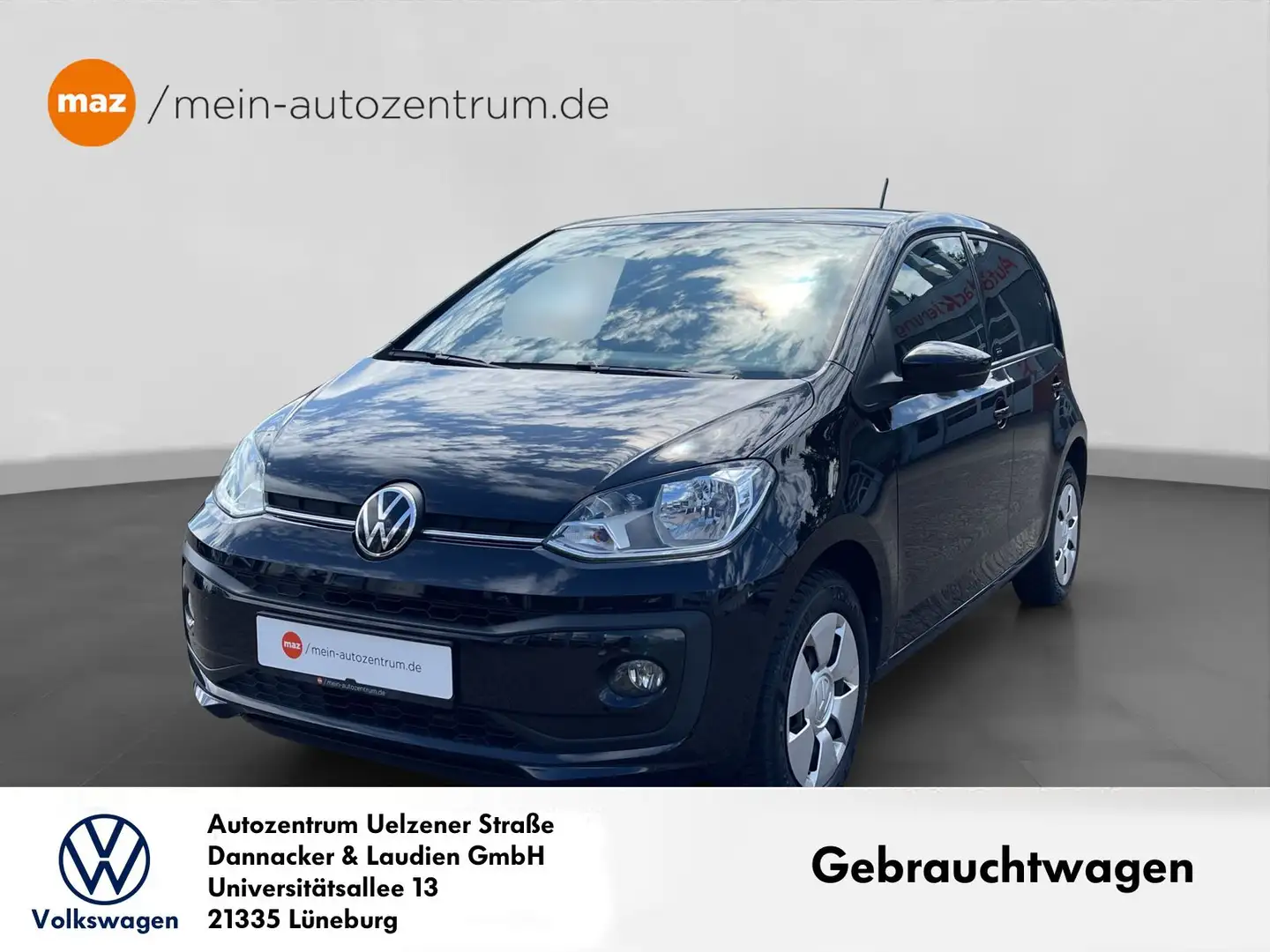 Volkswagen up! 1.0 Active Alu Maps+More PDC Sitzheizung Kamer Schwarz - 1