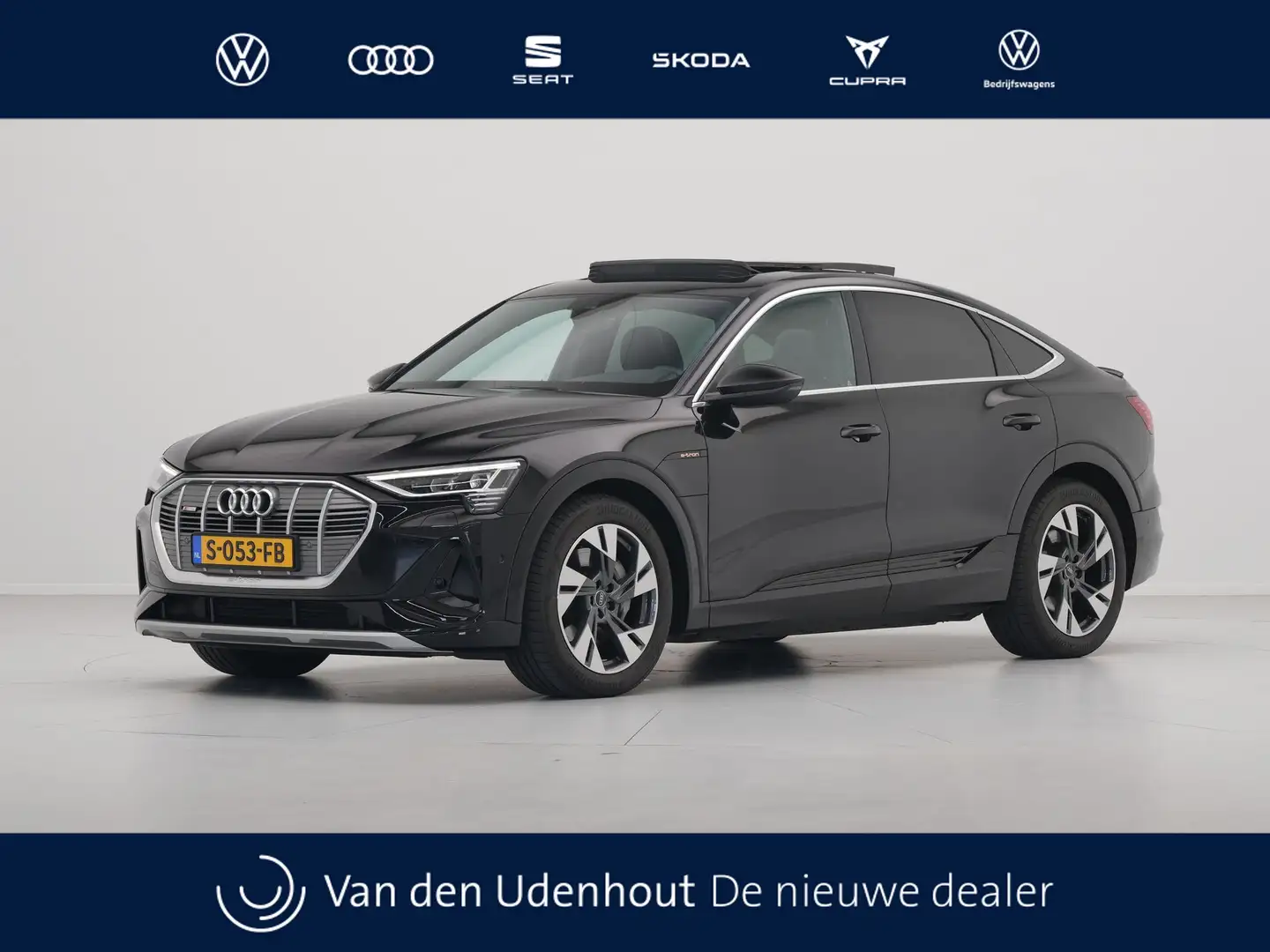 Audi e-tron Sportback 55 quattro S edition 95 kWh Panorama Ban Noir - 1