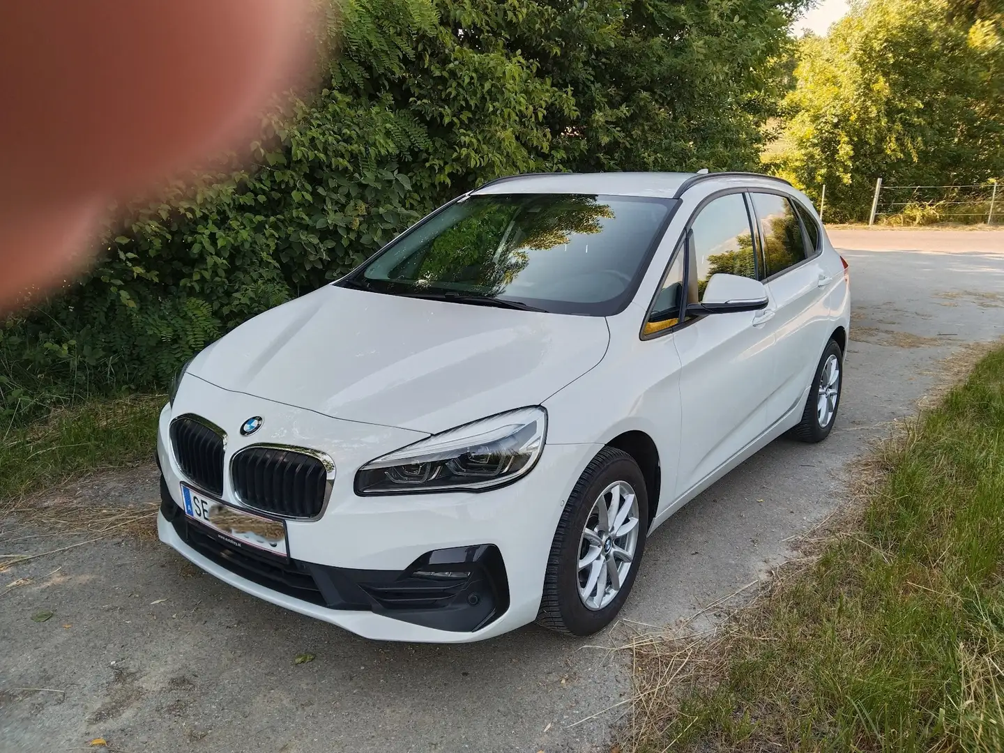 BMW 216 216d Active Tourer Aut. Weiß - 2