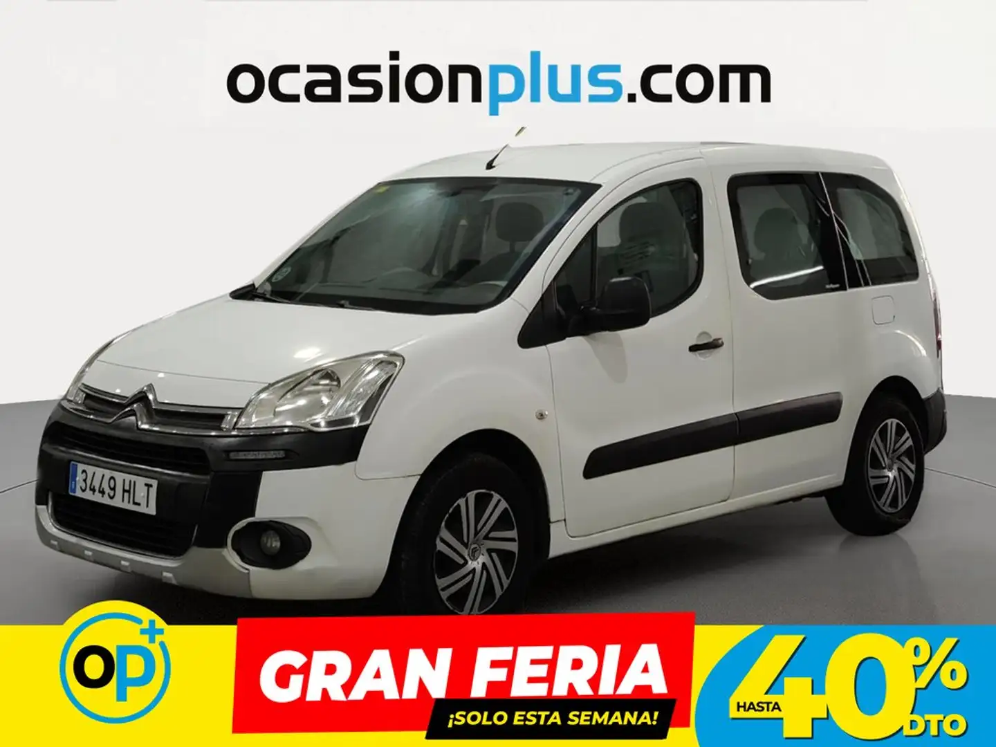 Citroen Berlingo Multispace 1.6HDi Tonic 75 Blanco - 1