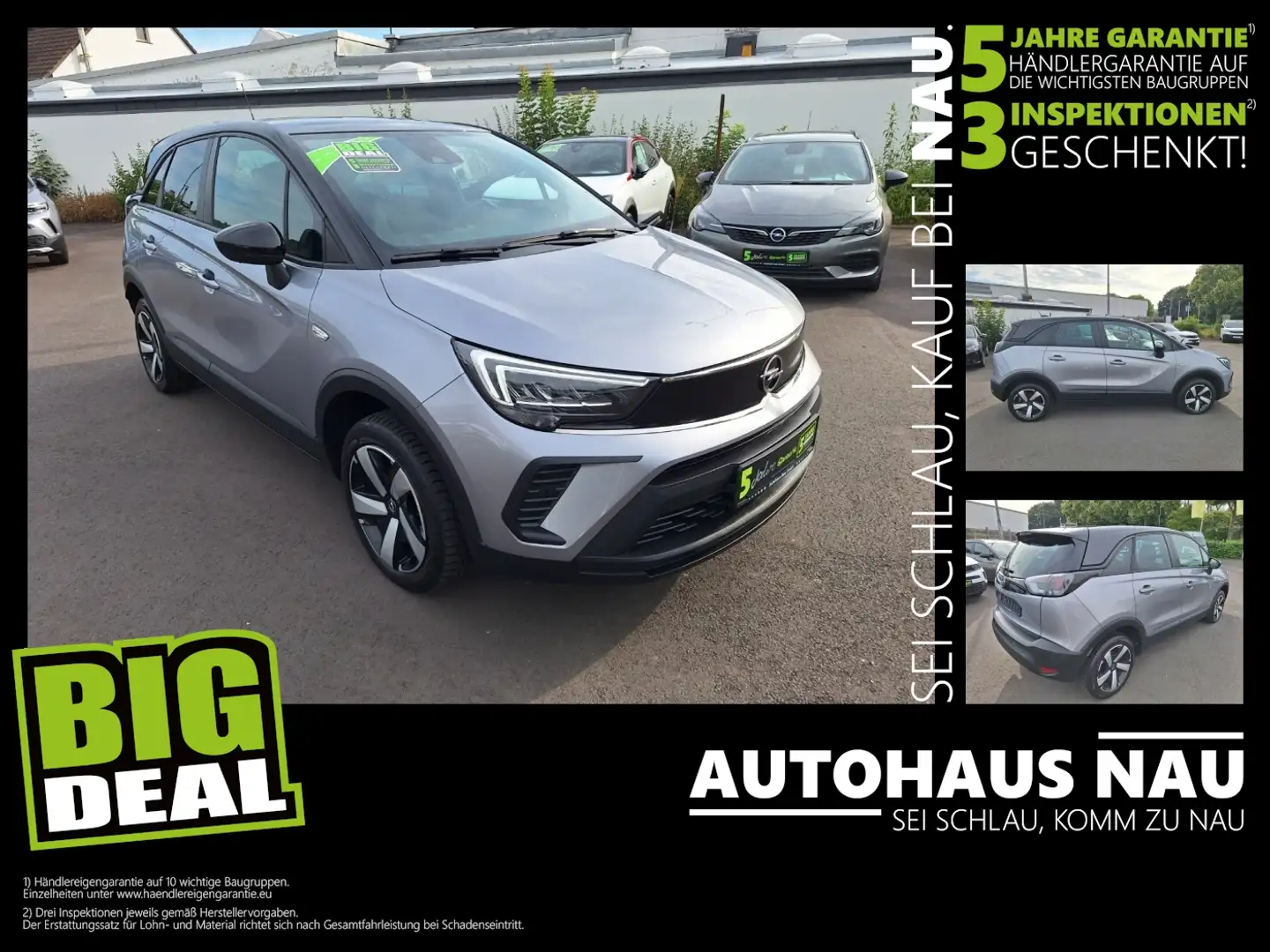 Opel Crossland Edition 1.2 Argintiu - 1
