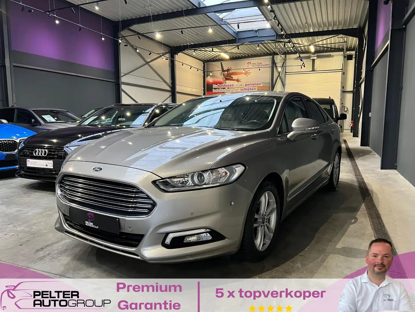 Ford Mondeo 2.0TDCi Automaat Titanium GPS Camera Leder Full... Grau - 1