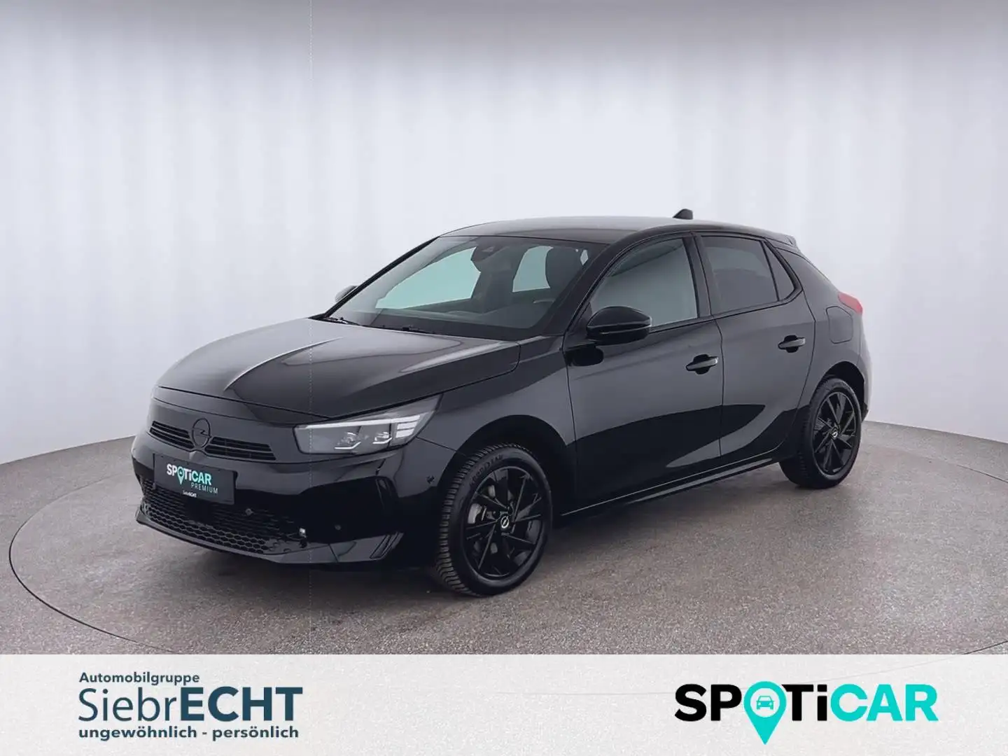 Opel Corsa F GS 1.2*NAVI*SHZ*RFK*uvm Negro - 1