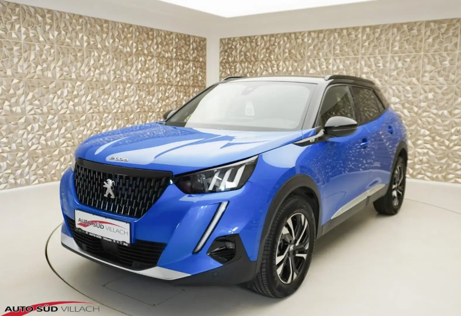 Peugeot 2008 BlueHDi 130 S&S GT EAT8 Bleu - 2