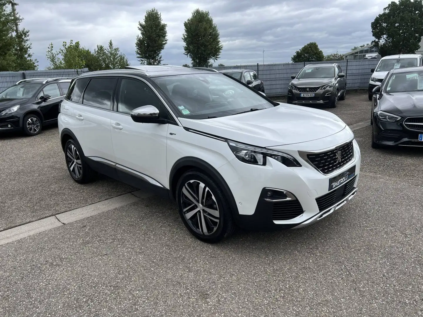 Peugeot 5008 II 2.0 BlueHDi 180ch GT S&S EAT6 7Places Cuir GPS  Weiß - 2