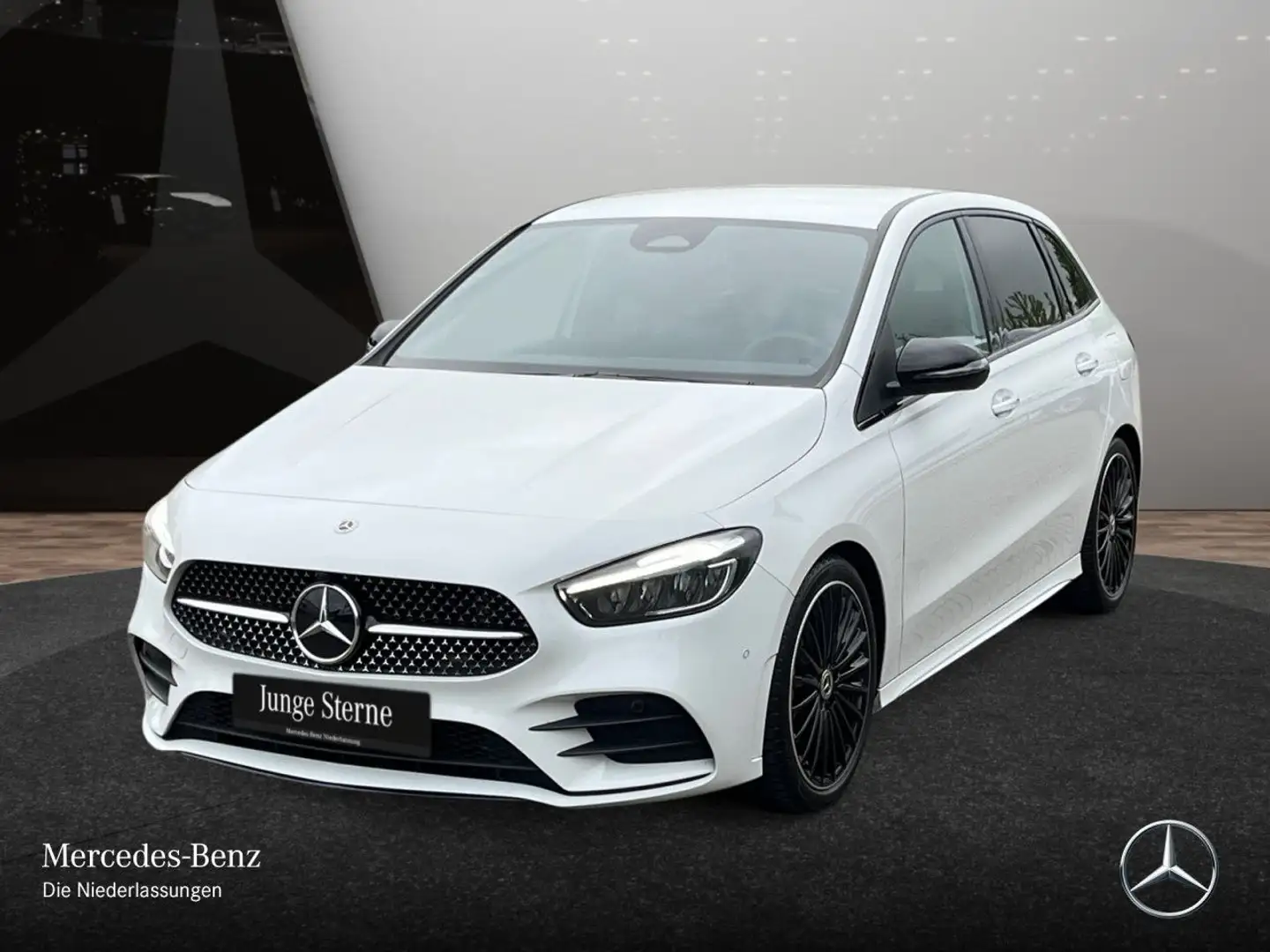 Mercedes-Benz B 200 AMG+NIGHT+LED+KAMERA+TOTW+KEYLESS+7G Weiß - 2