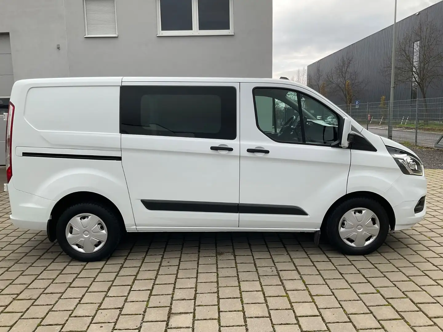 Ford Transit Custom Kasten 340 L1 Trend+Automa+Standh Blanc - 1
