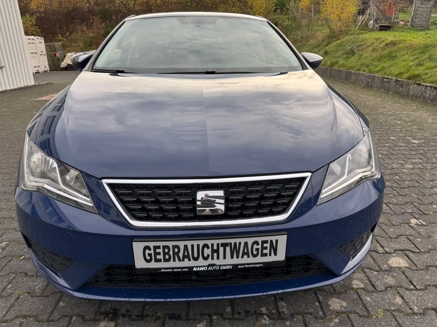 SEAT Leon Reference-1,6 TDI-Navi-PDC-Scheckheft gepfl Modrá - 2