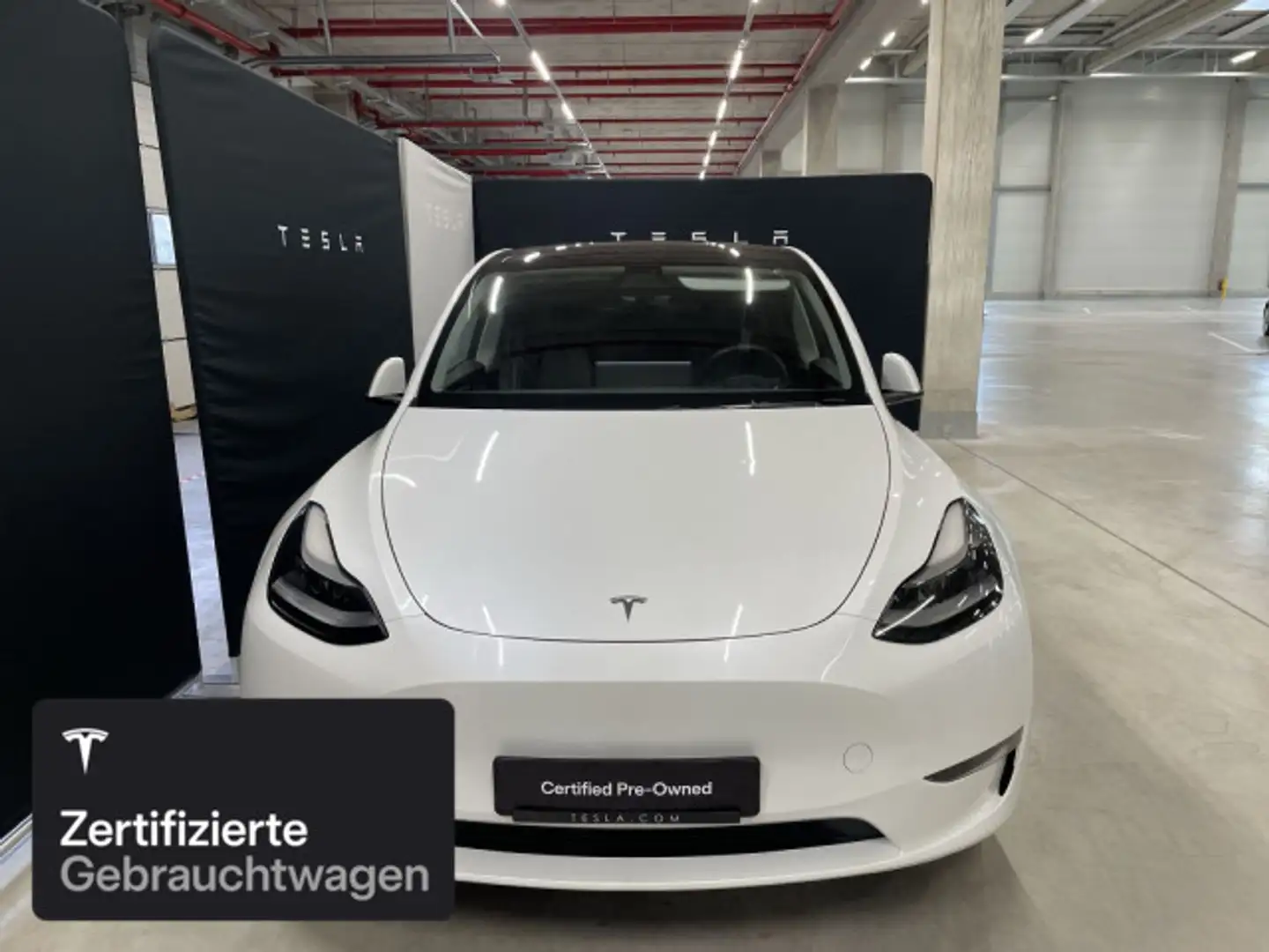 Tesla Model Y Long Range AWD Weiß - 2