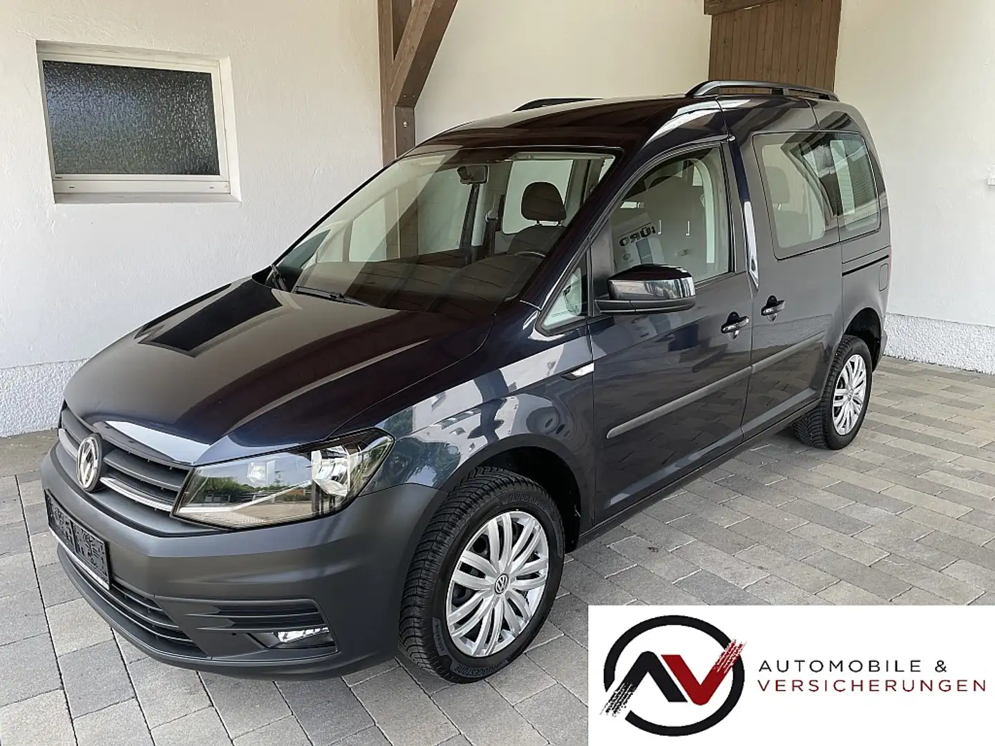 Volkswagen Caddy Kombi 2,0 TDI 4MOTION-NAVI-KLIMA 2ZONEN-SHZ-TEM... Blau - 1