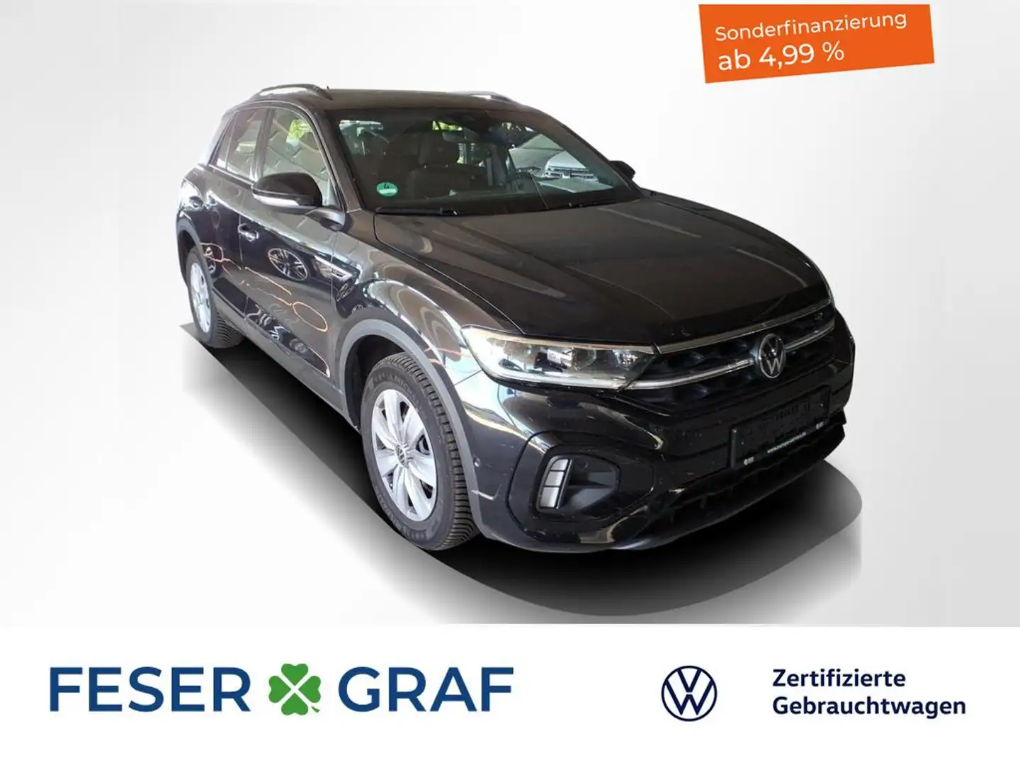Volkswagen T-Roc 1.5 TSI R-Line DSG Navi / Kamera / Matrix LED Noir - 1