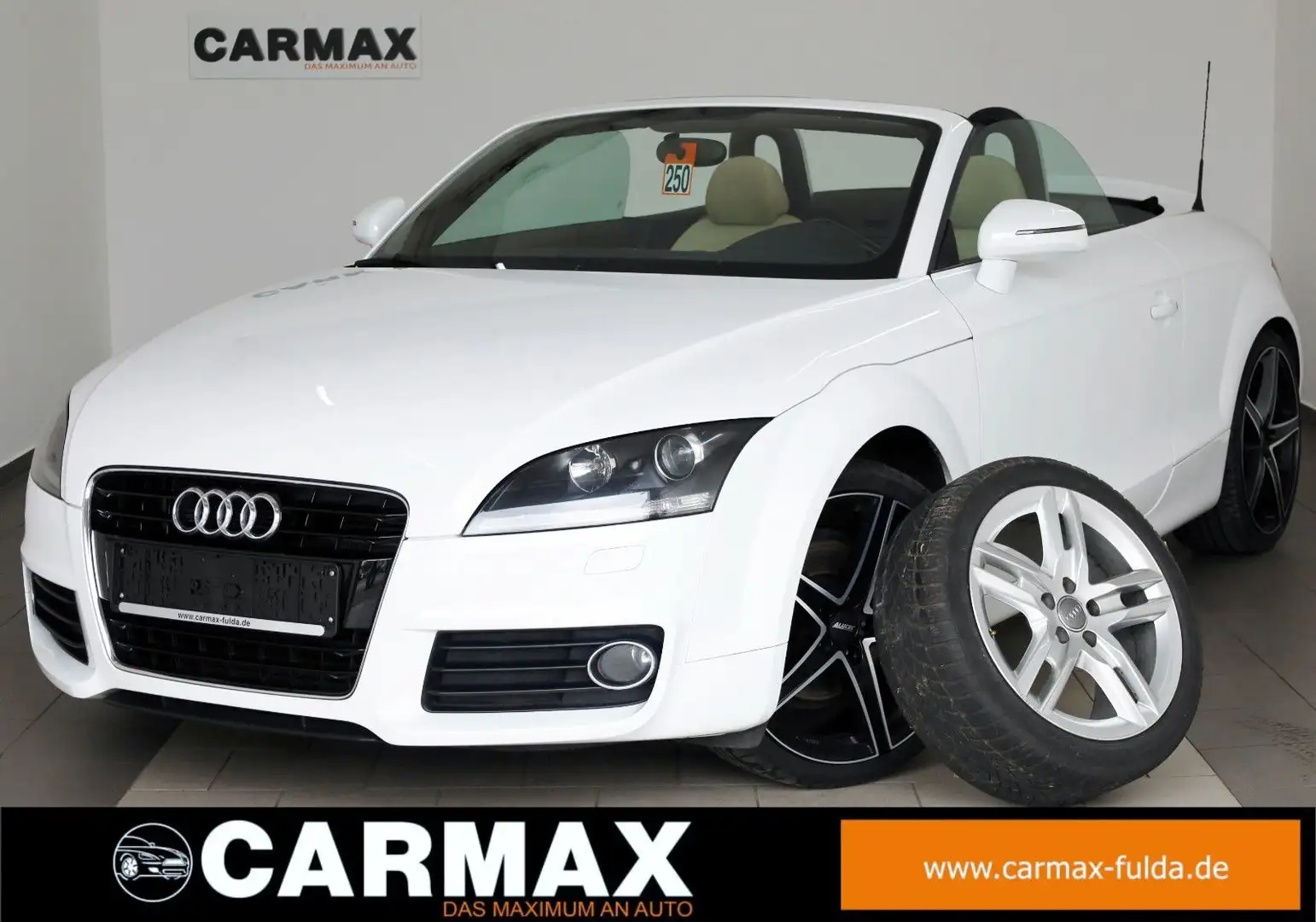 Audi TT 2.0 TFSI Roadster Leder,Navi,Xenon,SH,SR+WR Білий - 1