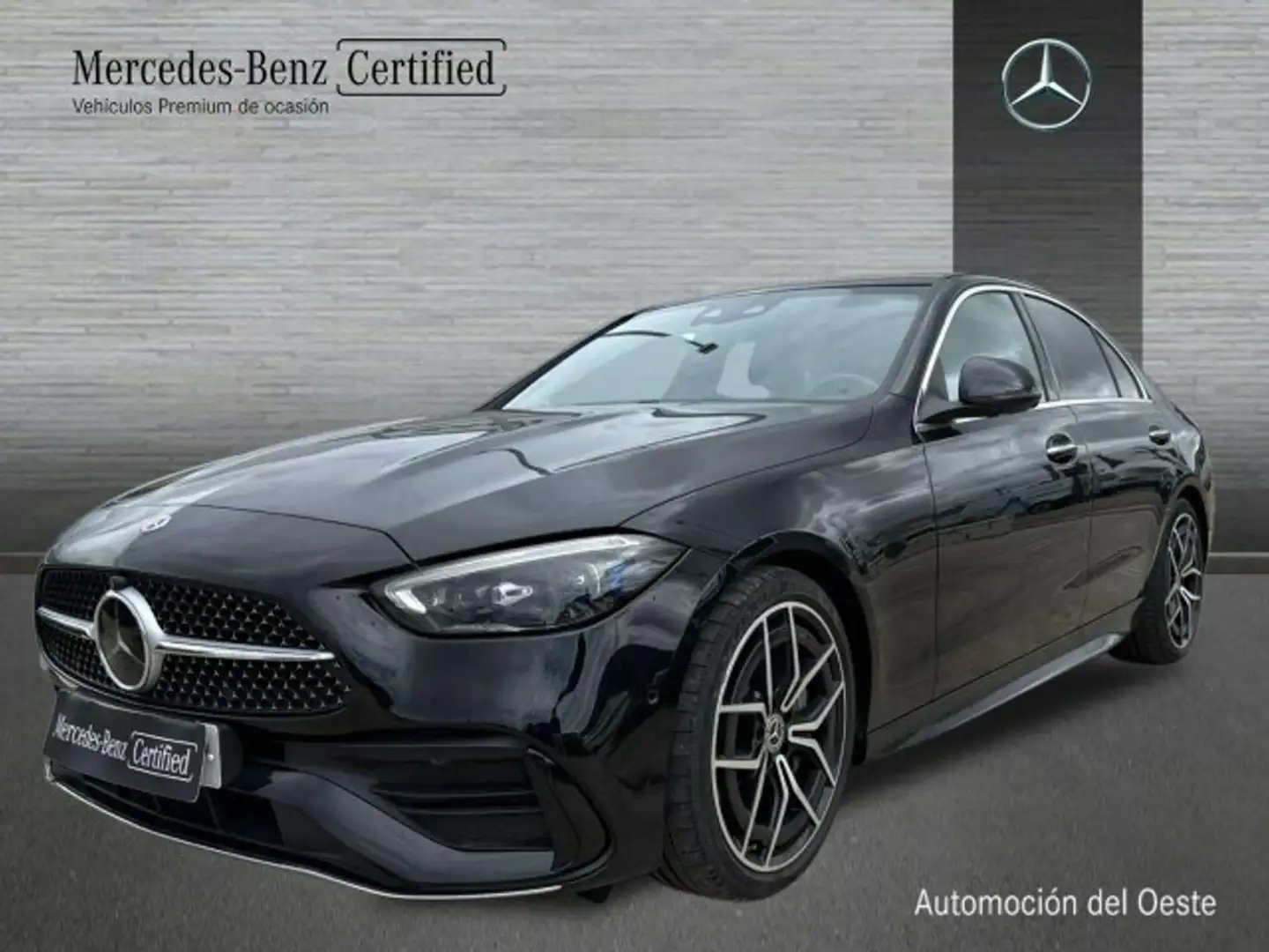 Mercedes-Benz C 300 d amg line (euro 6d) Negro - 1