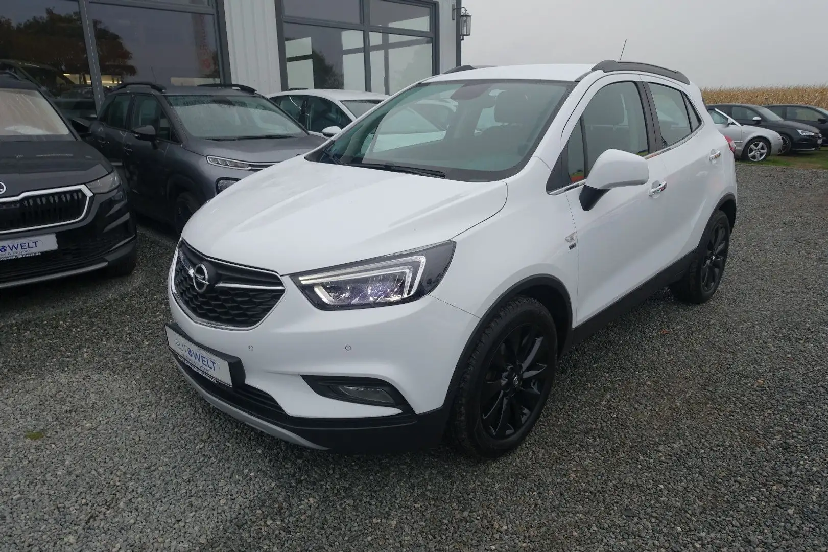 Opel Mokka X 1.6 CDTI Aut.KLIMAAUT APP AHK TÜVNeu 18' Weiß - 2