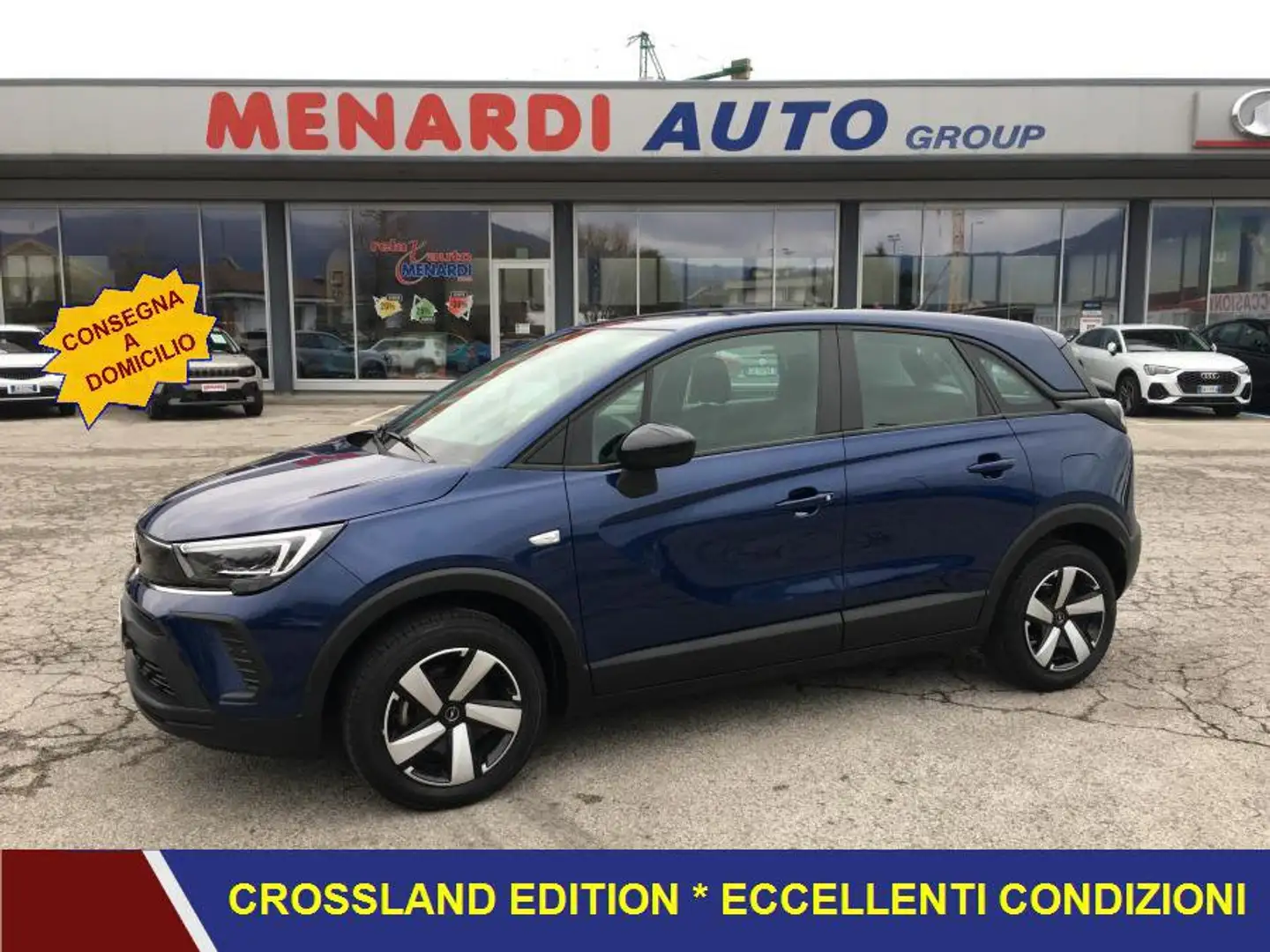 Opel Crossland 1.2 Turbo 110cv Edition 2023 * 40 MILA KM Modrá - 1