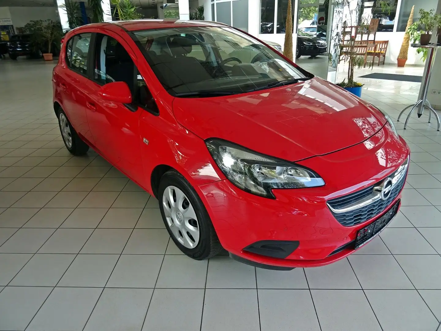 Opel Corsa E 1.2 Edition (EURO 6d-TEMP) Rot - 1