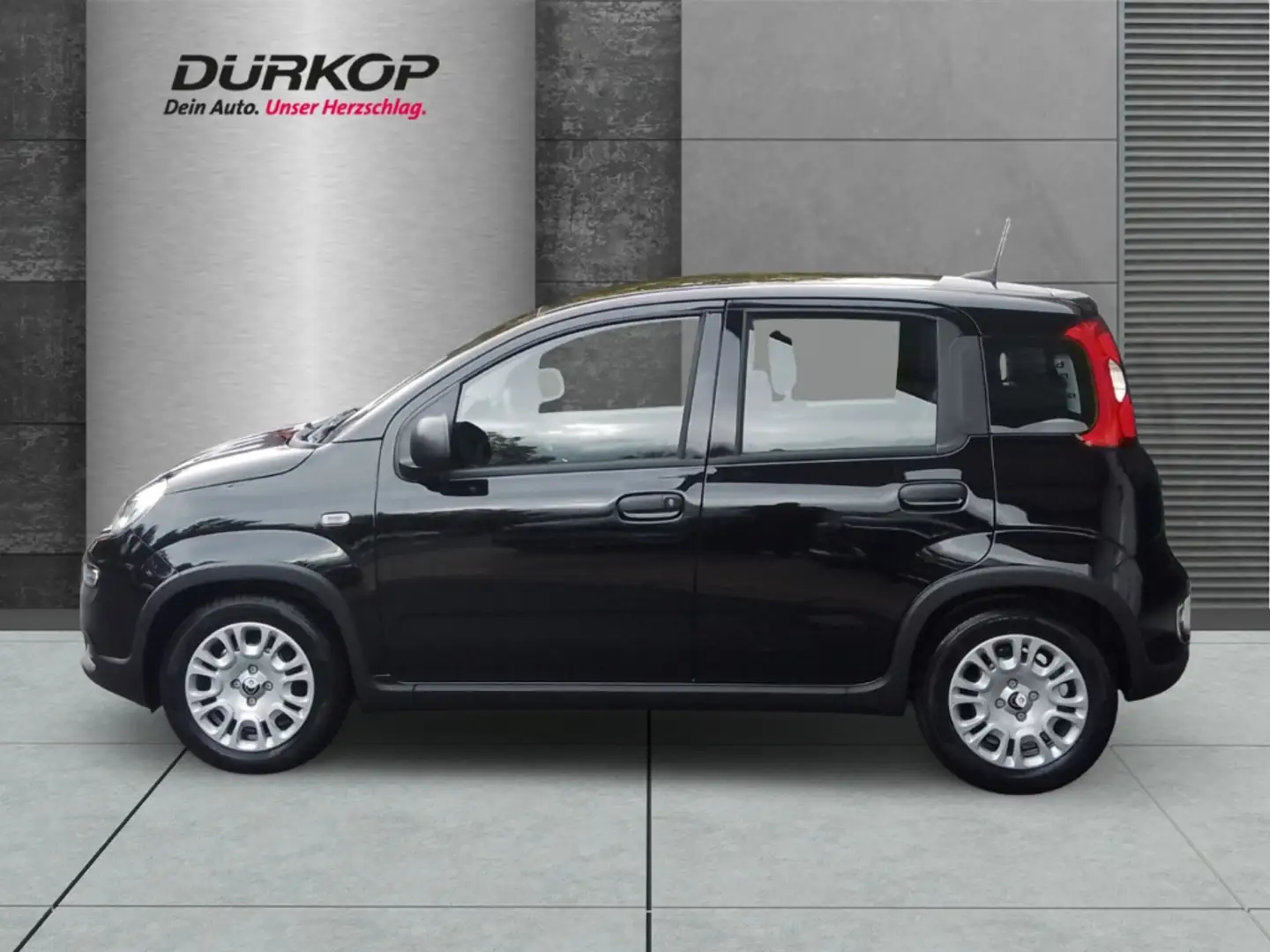 Fiat Panda 1.0 PDC Klimaanlage el. Fenster el. Spiegel höhenv Czarny - 2