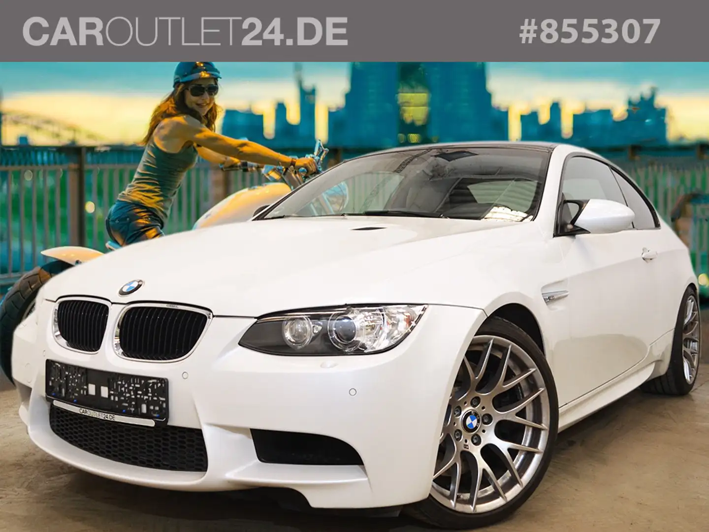 BMW M3 E92 Competition Coupe *Scheckheft U-frei* Weiß - 1