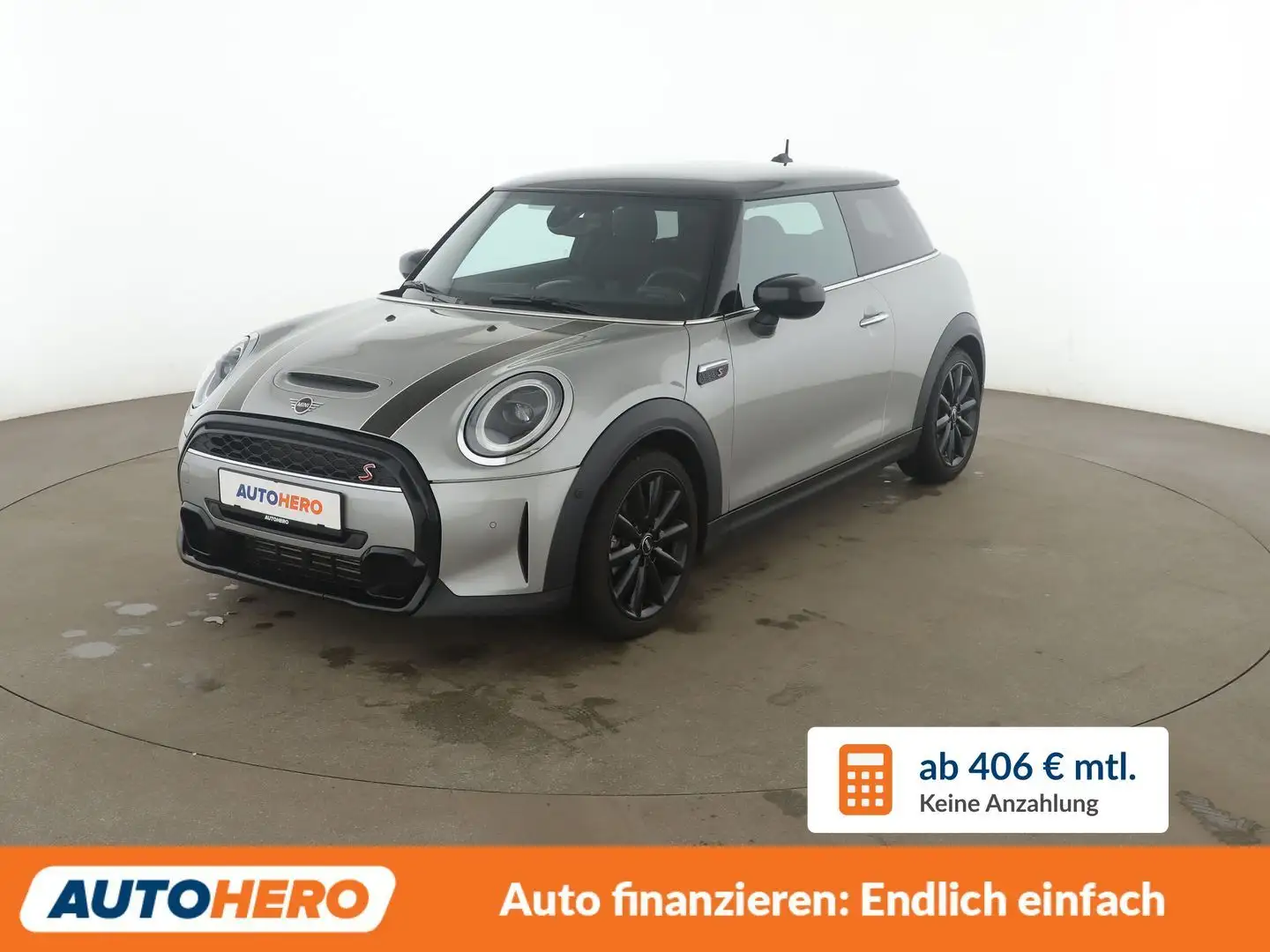 MINI Cooper S Cooper S Essential Trim Aut.*NAVI*CAM*TEMPO* Gris - 1