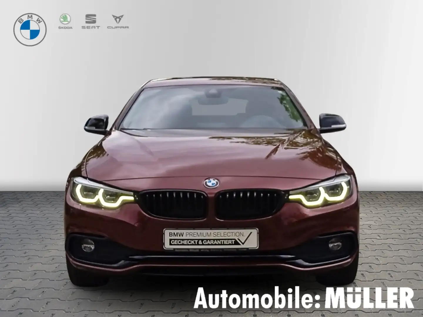 BMW 420 Gran Coupe d xDrive Sport Line*AHK*Adapt.LED*HiFi* Red - 2