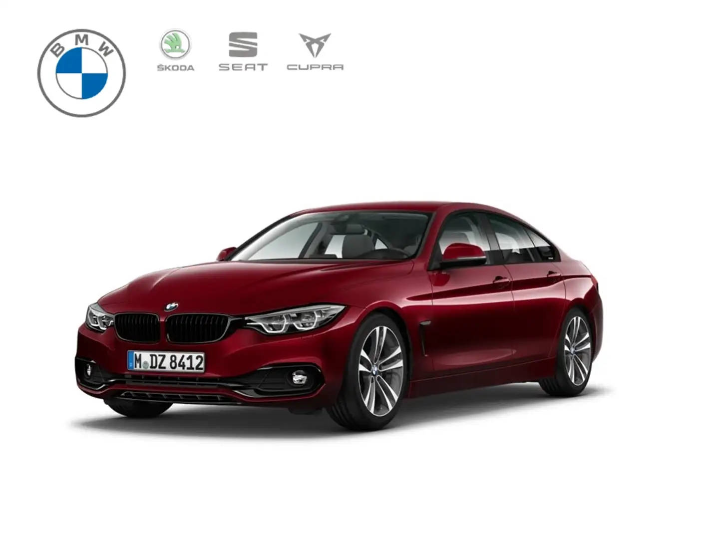 BMW 420 Gran Coupe d xDrive Sport Line*AHK*Adapt.LED*HiFi* Rot - 1
