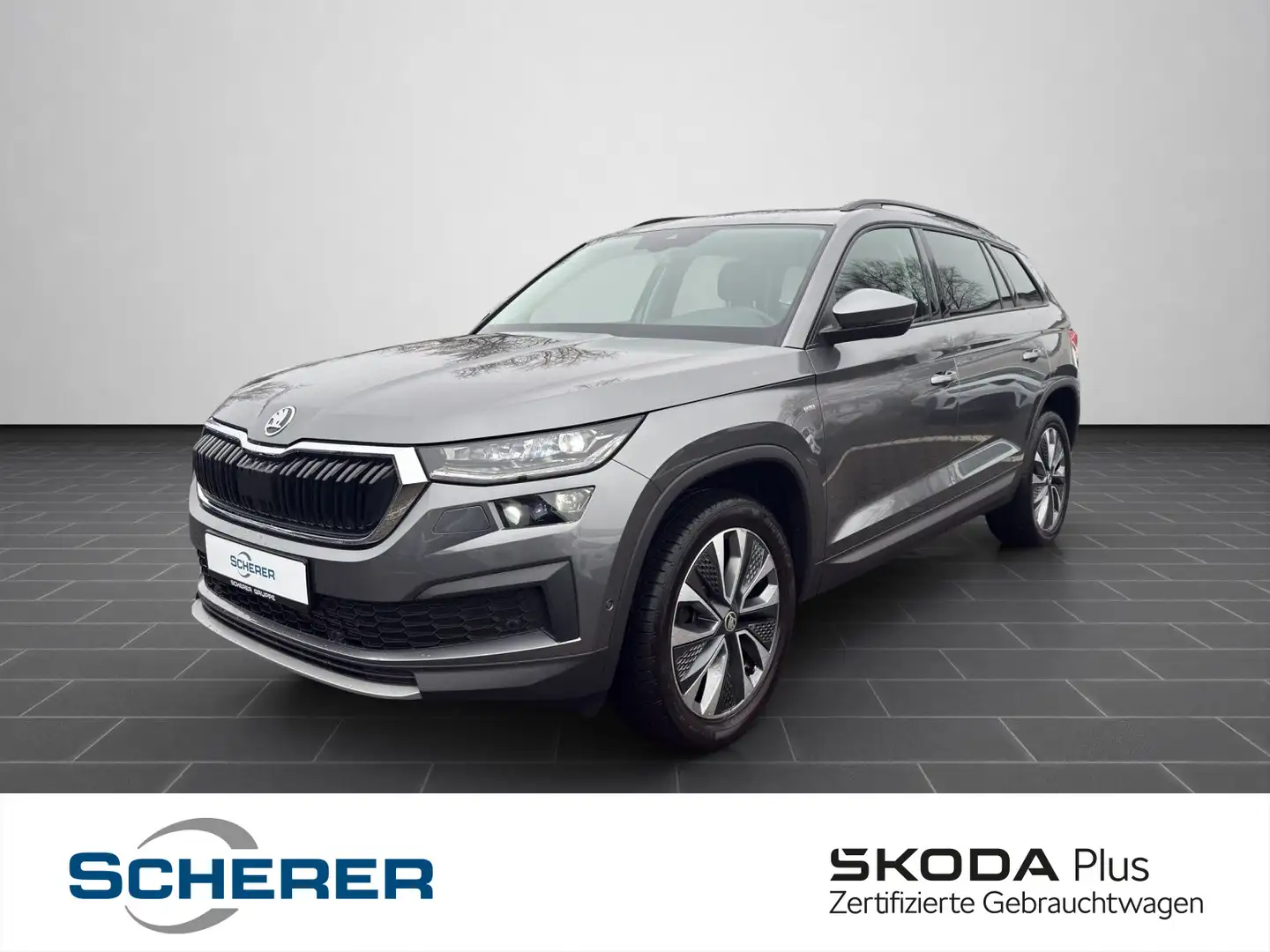 Skoda Kodiaq 2.0 TDI DSG MATRIX AHK KAMERA ACC Grau - 1