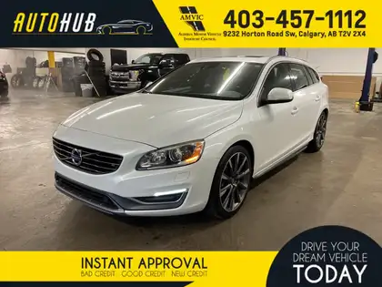White 2015 Volvo V60 Wagon All-Wheel Drive Automatic