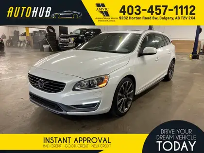 White 2015 Volvo V60 Wagon All-Wheel Drive Automatic