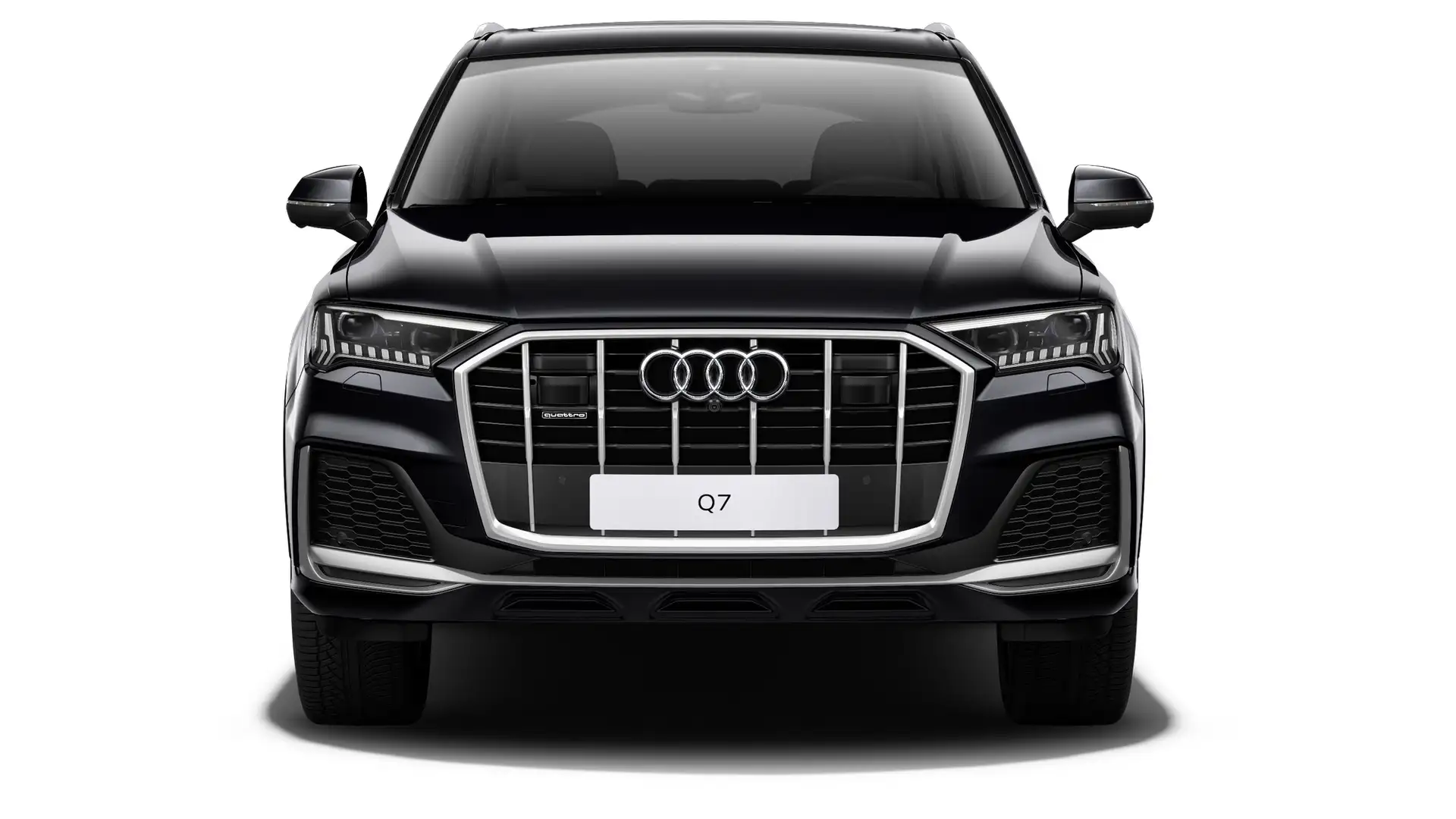 Audi Q7 50 TDI quattro S line Schwarz - 2