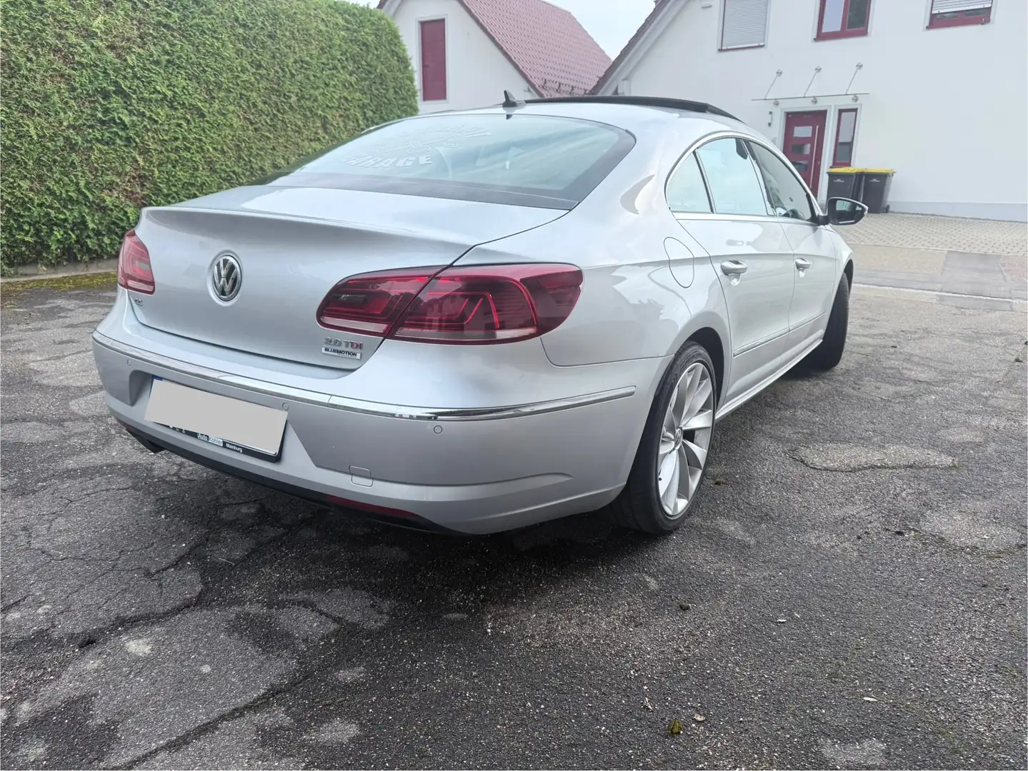 Volkswagen CC CC 2.0 TDI BlueMotion Technology DSG Argintiu - 2
