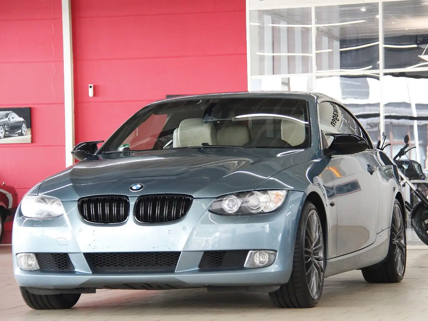 BMW 325 i CABRiO AUT *XENON*LEDER-BEiGE*SPORTSiTZE*19 Azul - 1