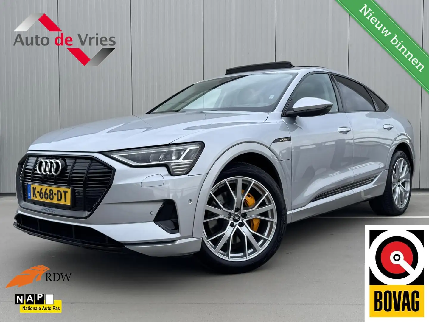 Audi e-tron Sportback 55 quattro Business edition Plus 95 kW Grijs - 1
